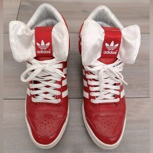 adidas Originals Top Ten Hi Sleek Bow | University Red | Women’s US 7
